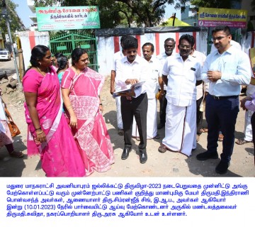Hon'able Mayor - Avaniyapuram Jallikattu